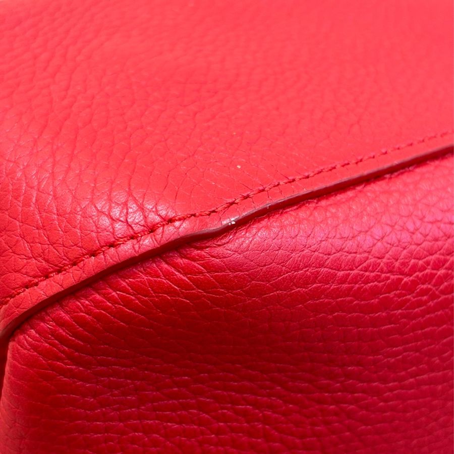 LV M50287 VOLTA 紅色 牛皮 金釦 書包 公事包 兩用包-25