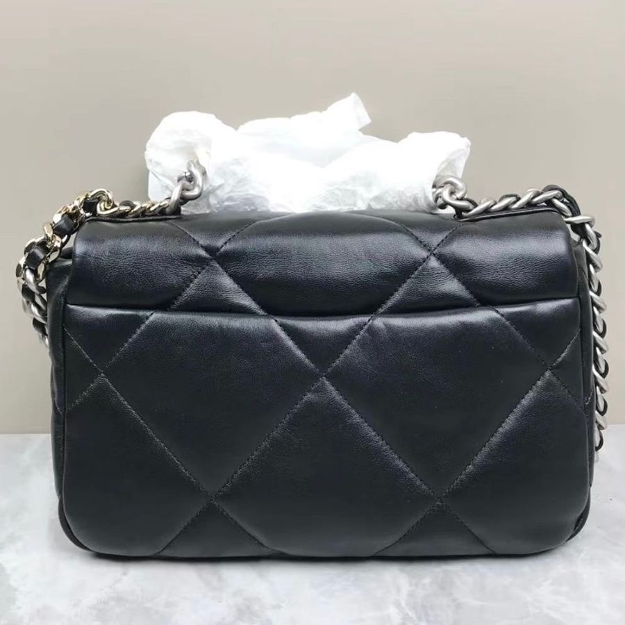Chanel 19Bag 銀扣-2