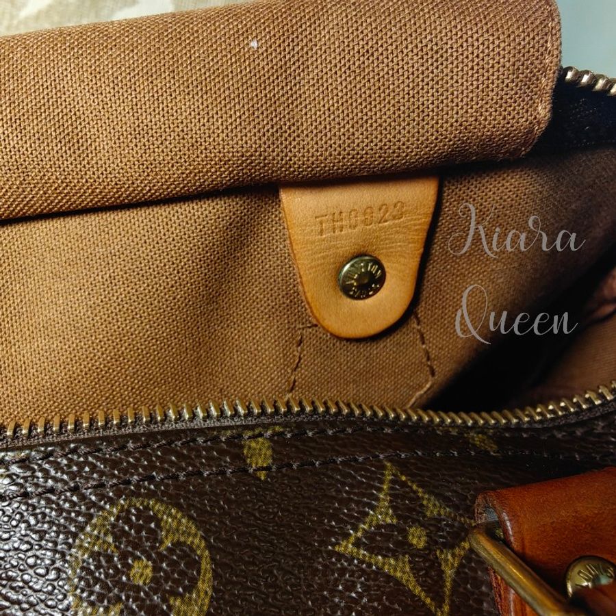 Louis Vuitton LV 附鎖頭 Speedy 30 波士頓包 手提包 手袋 手拎 媽媽包 返工袋 斜揹包 兩用-23