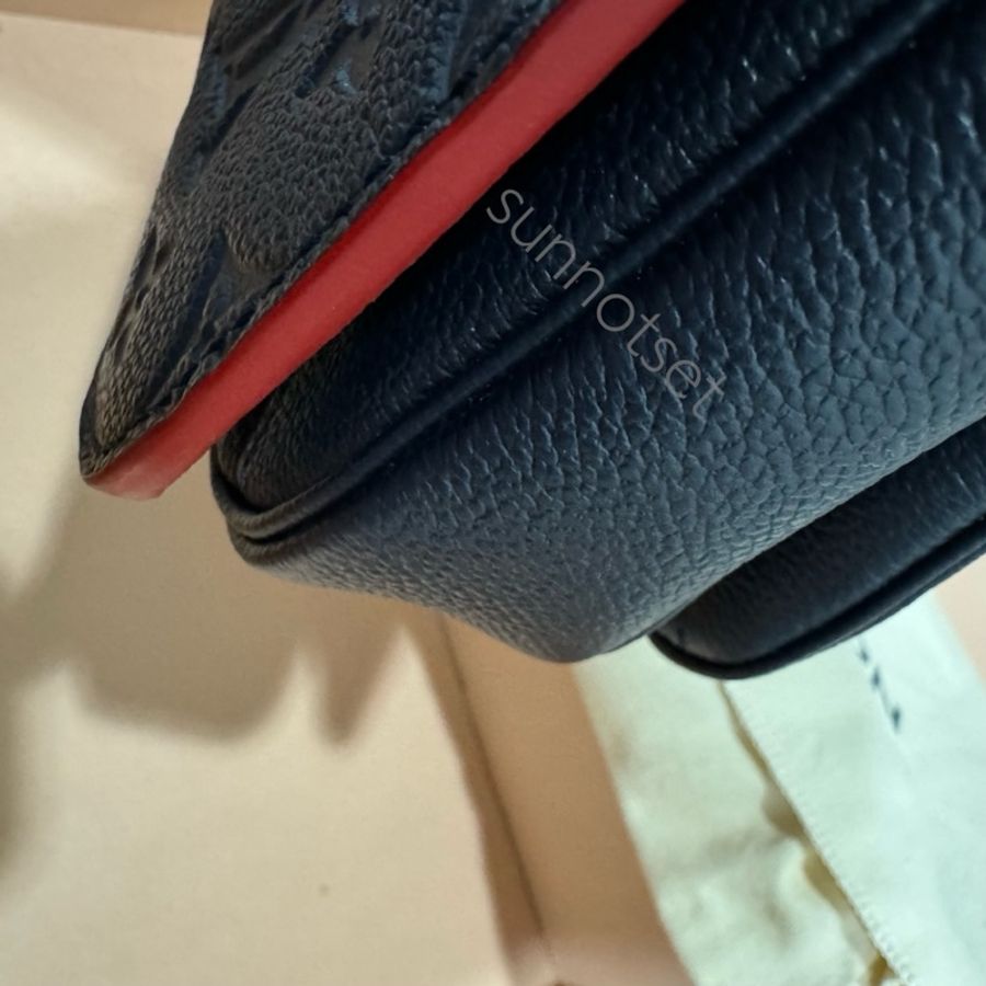 LV 路易威登 Louis Vuitton METIS郵差包 海軍藍 95新 可議價-14