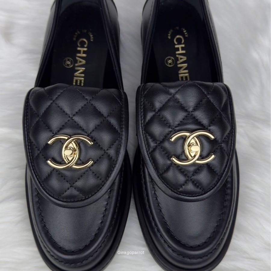 CHANEL 書包扣樂福鞋-14