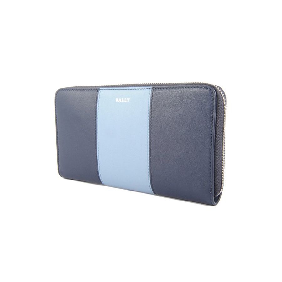 Bally Bhytus.Hp Long Wallet for Unisex in Navy/Blue (6303615-I5C2P)-1
