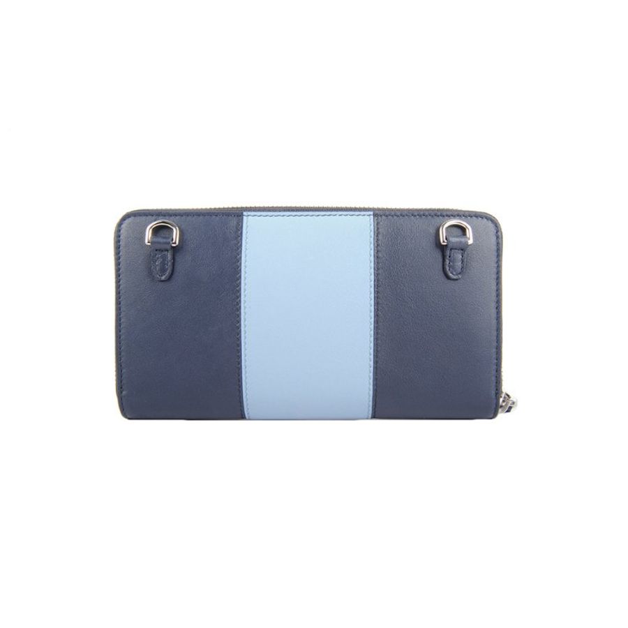 Bally Bhytus.Hp Long Wallet for Unisex in Navy/Blue (6303615-I5C2P)-2