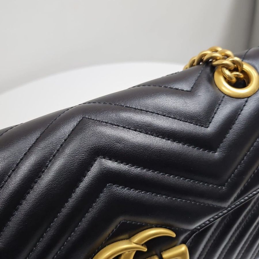 Gucci黑色 Marmont Small Bag-16