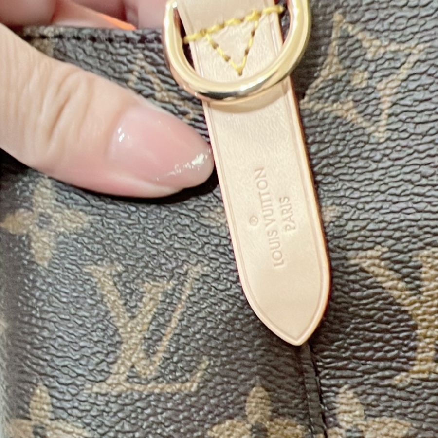 LV M46581 Neonoe BB系列Monogram印花帆布束口手提/斜背水桶包-9