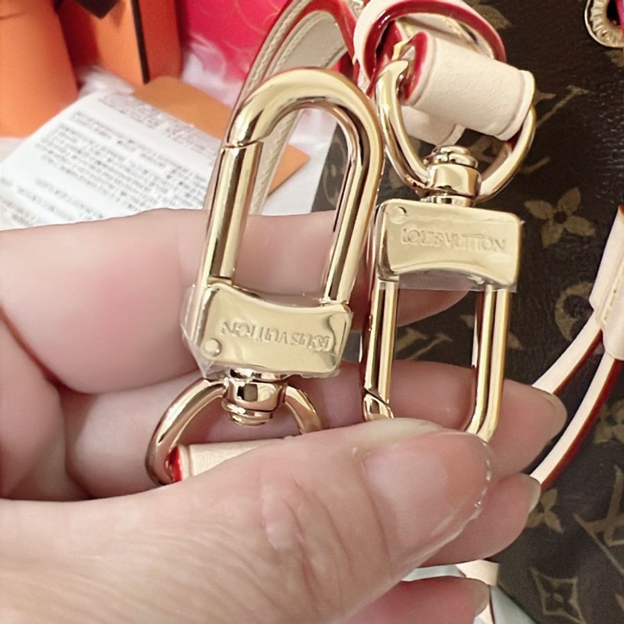 LV M46581 Neonoe BB系列Monogram印花帆布束口手提/斜背水桶包-11