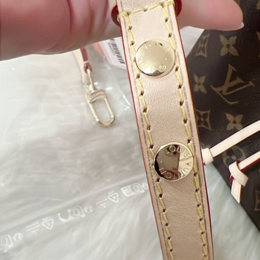 LV M46581 Neonoe BB系列Monogram印花帆布束口手提/斜背水桶包-12