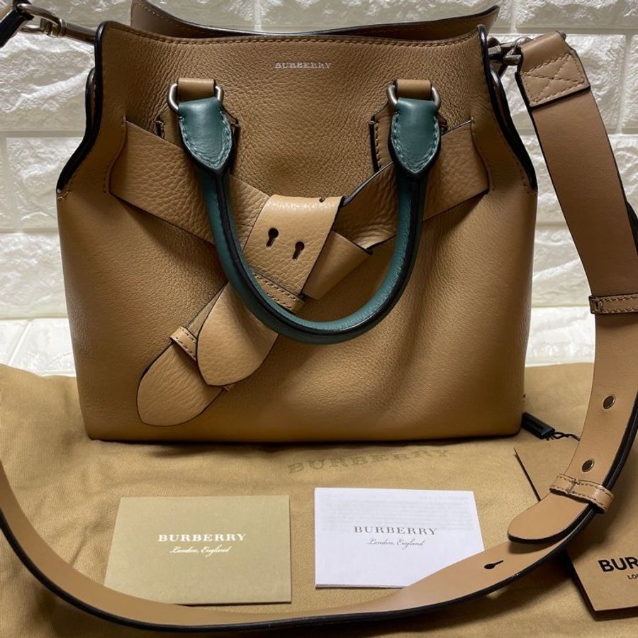 Burberry THE BELT LEATHER HANDBAG-1