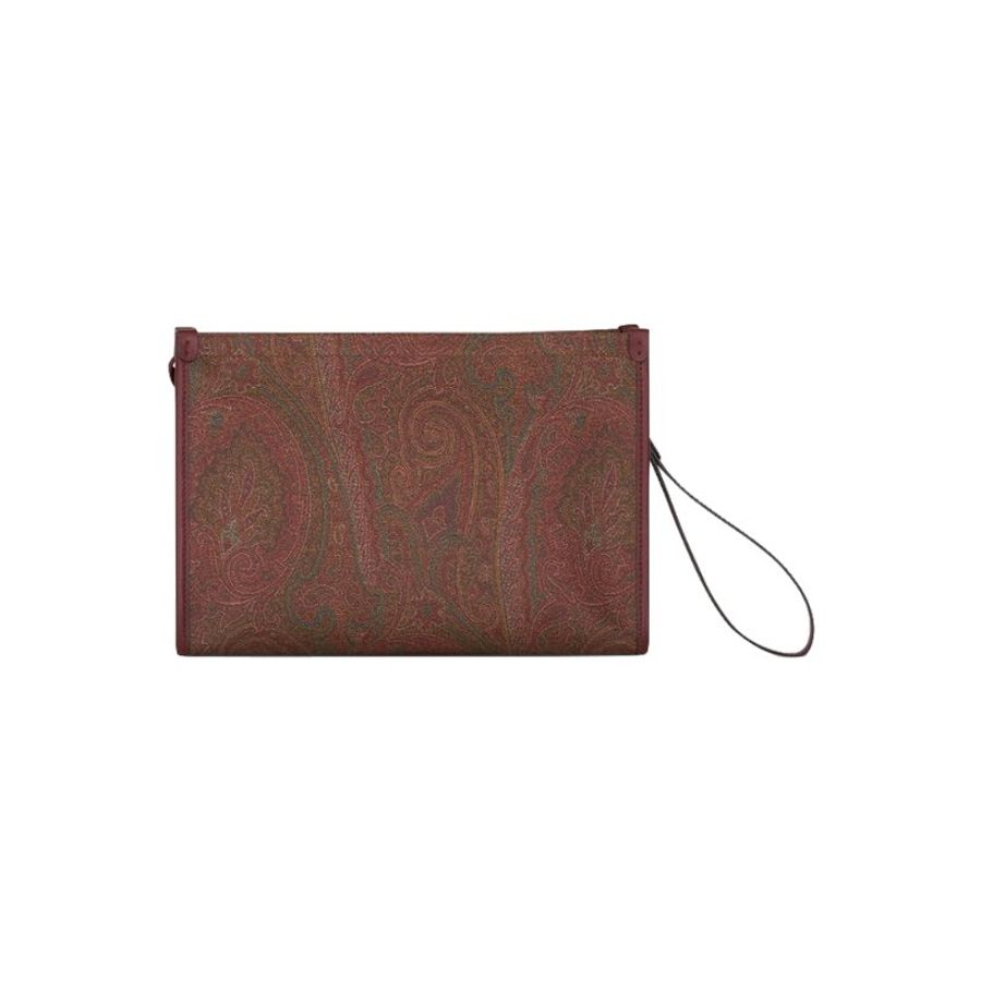 Etro Large Paisley Pouch Bag for Women in Red (1H7837567-0600)-2