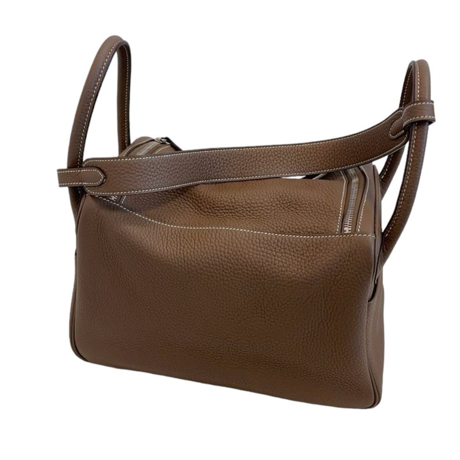 Hermes Lindy 30 大象灰銀扣-1