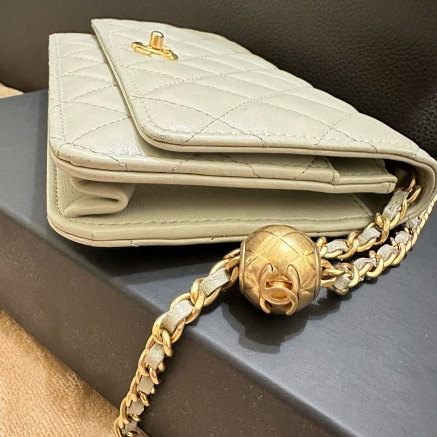 CHANEL 金球WOC晶片款 (鼠尾草灰）價格可接受小議-6