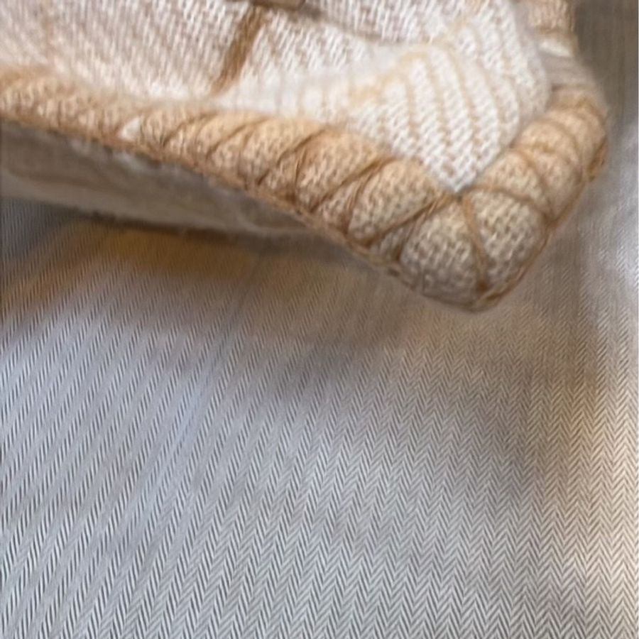 全新HERMES 愛馬仕baby抱枕 奶茶色-5
