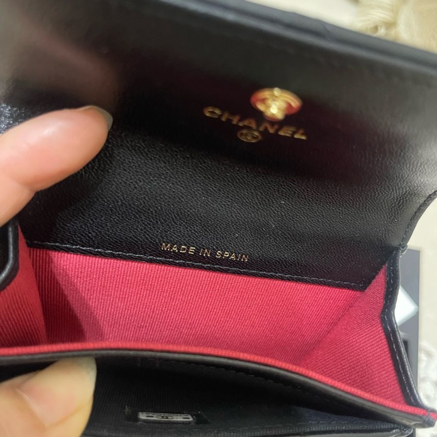 Chanel 香奈兒 19 口蓋零錢卡包 22B-11