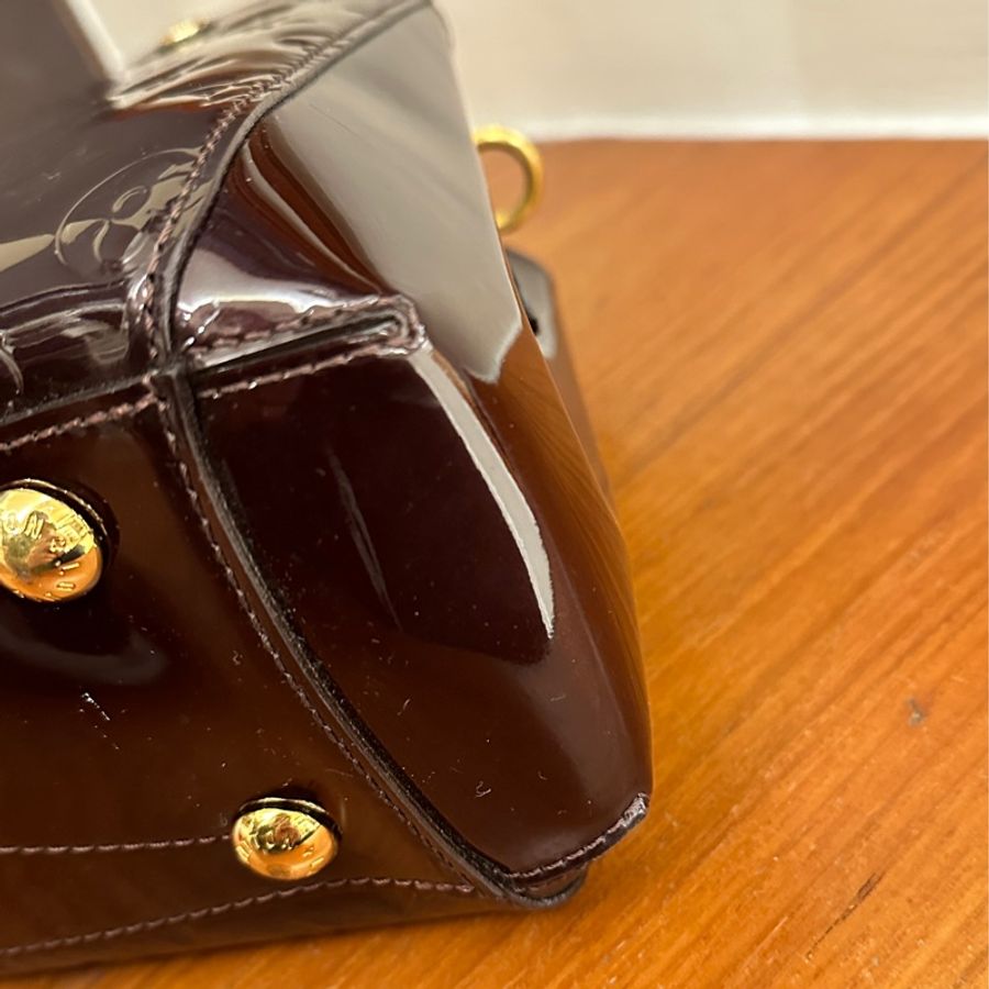 LV 紫漆皮蒙田BB-5