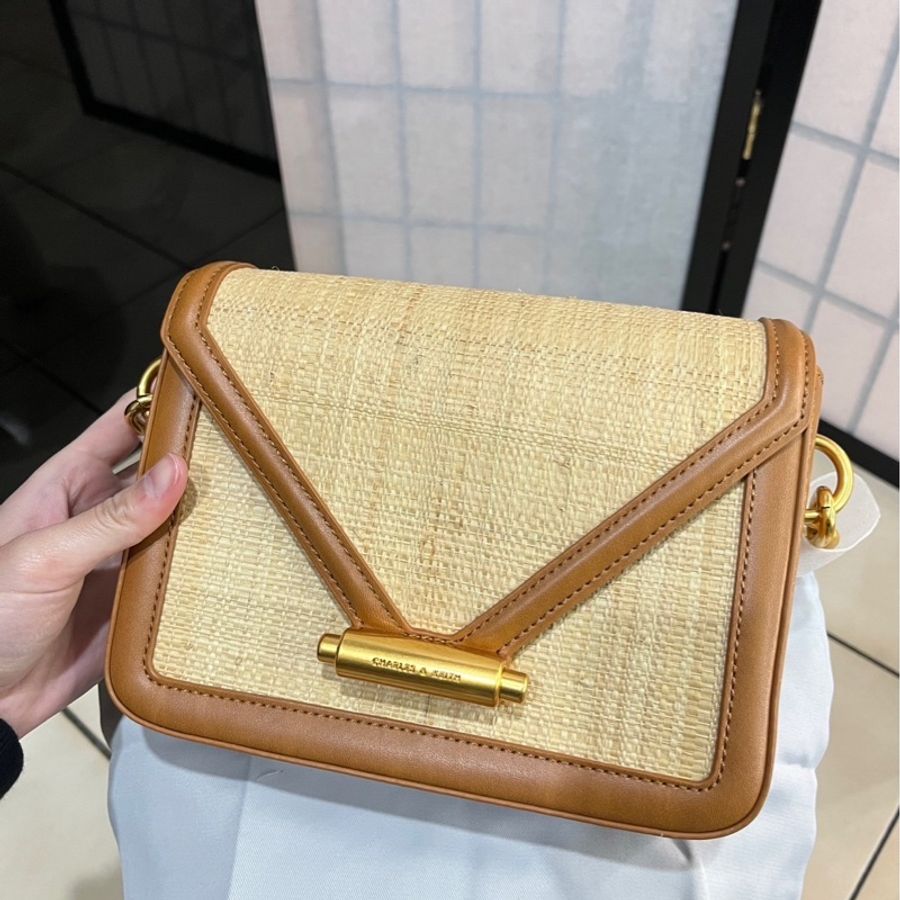 CHARLES & KEITH 編織包 肩背包 送禮首選 現貨-7