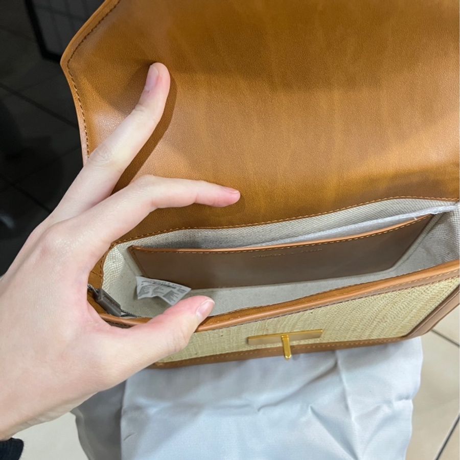 CHARLES & KEITH 編織包 肩背包 送禮首選 現貨-11