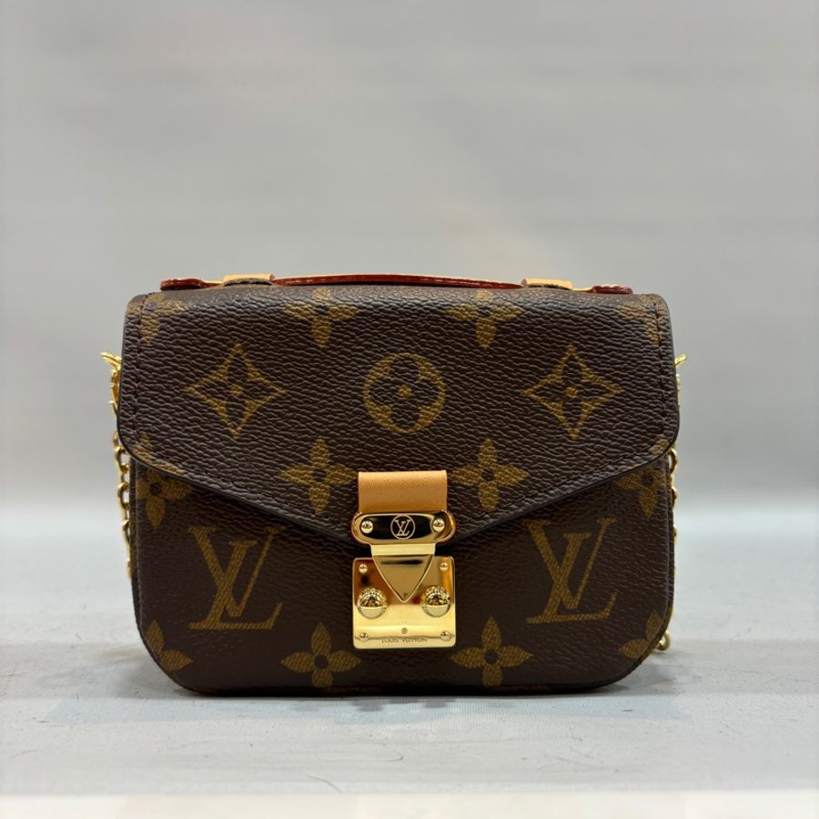 Louis Vuitton M81267原花超迷你郵差包Micro Metis 斜背鏈條包-1