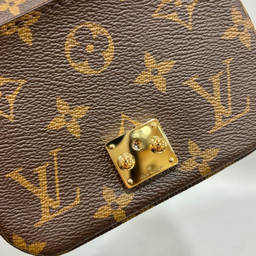 Louis Vuitton M81267原花超迷你郵差包Micro Metis 斜背鏈條包-20