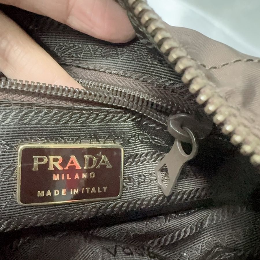 Prada Tesuto Nylon Bag 降落傘尼龍料鏈條兩用袋-12