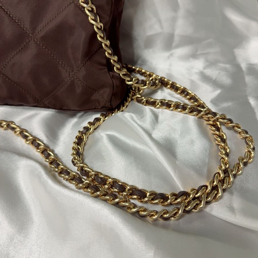 Prada Tesuto Nylon Bag 降落傘尼龍料鏈條兩用袋-17