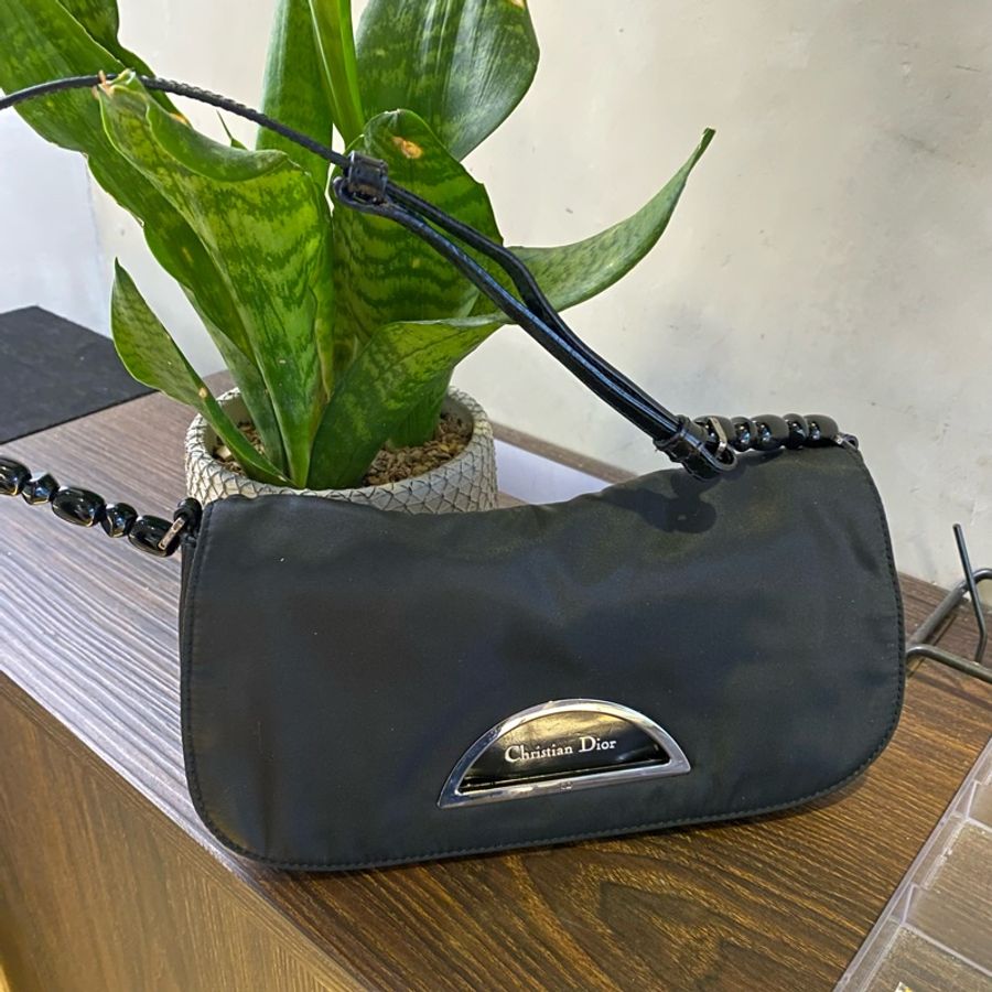 Christian Dior Maris Pearl Shoulder bag 尼龍腋下包-1