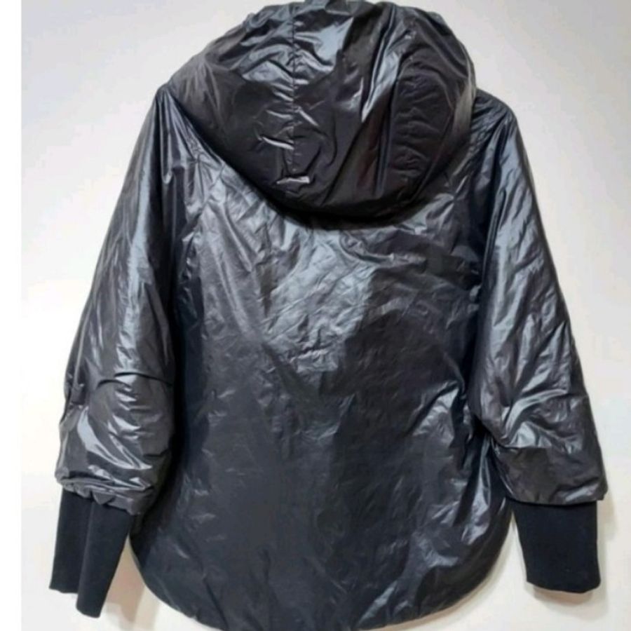 MOMA專櫃品牌女裝防風舖棉連帽外套二手-14