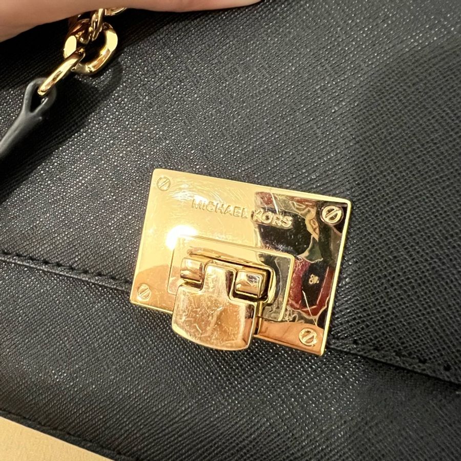 Michael Kors MK 雙層 多功能 兩用 斜背 鍊條包-18