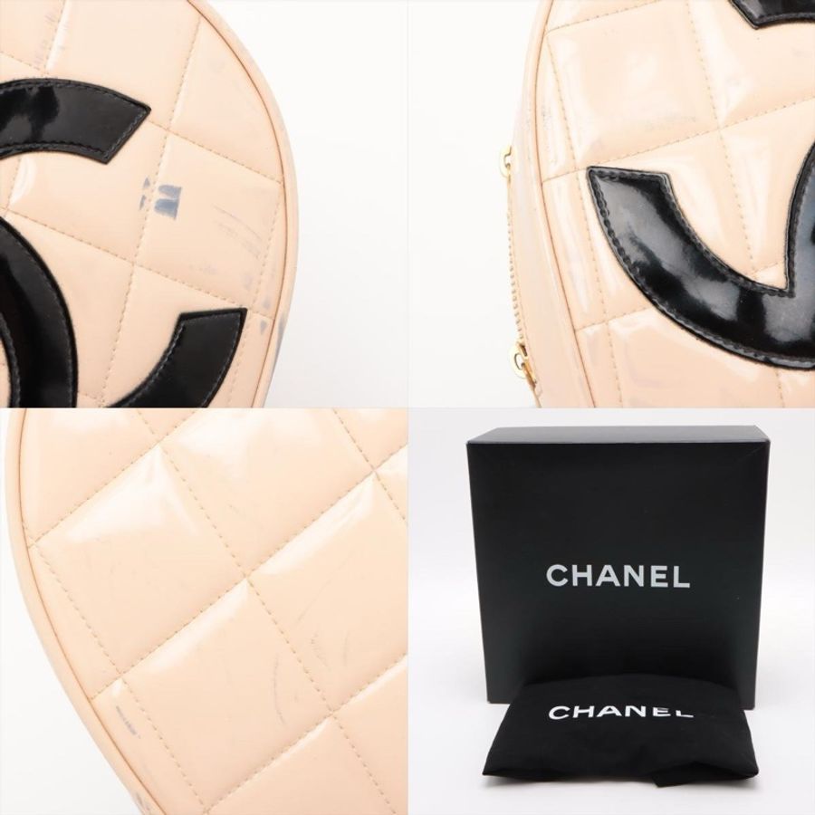 Chanel 芭比擋臉包 漆皮-8