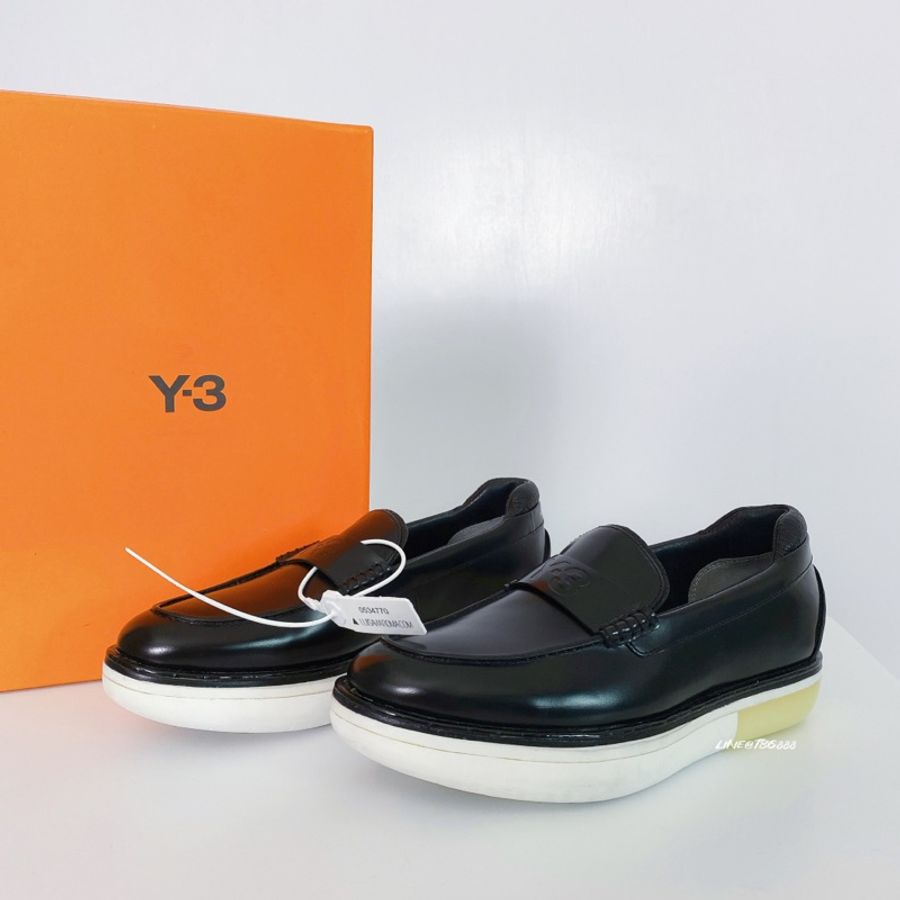 Y-3 yohji yamamoto x adidas leather loafer 皮革樂福鞋 休閒鞋-0