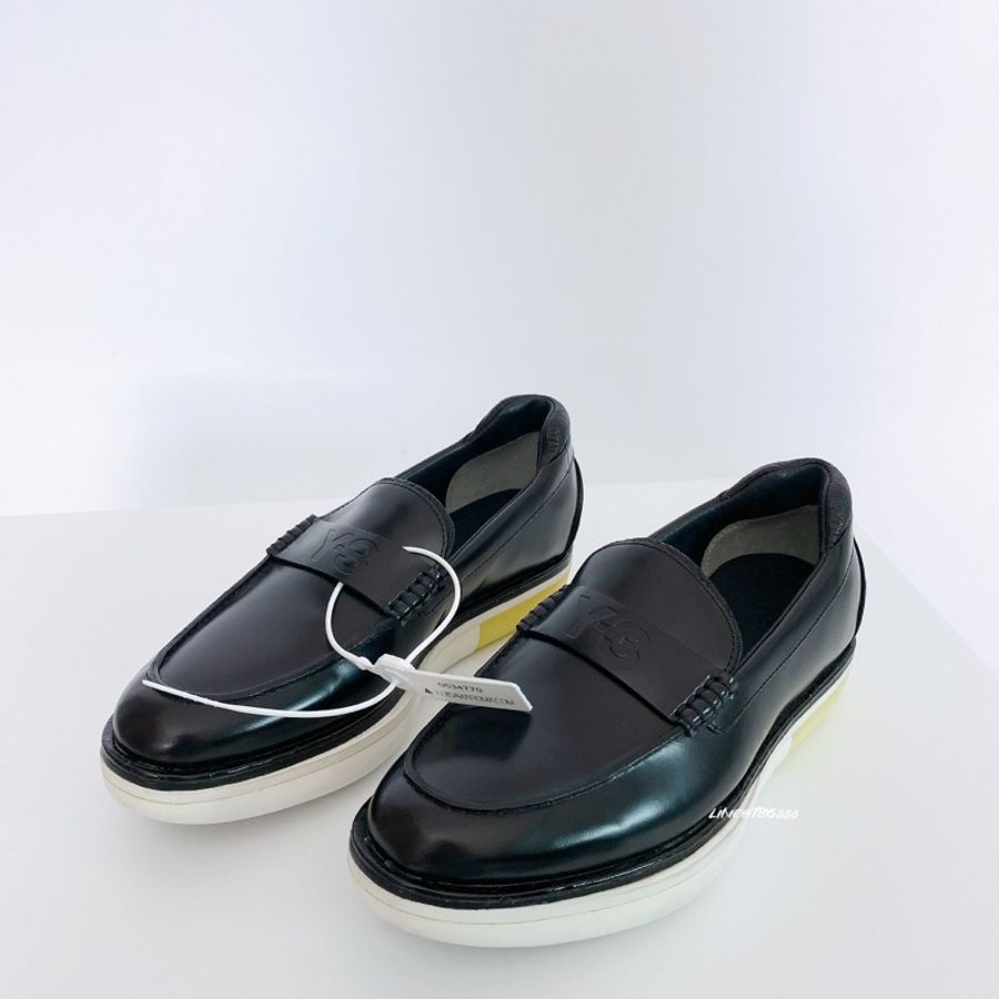 Y-3 yohji yamamoto x adidas leather loafer 皮革樂福鞋 休閒鞋-10