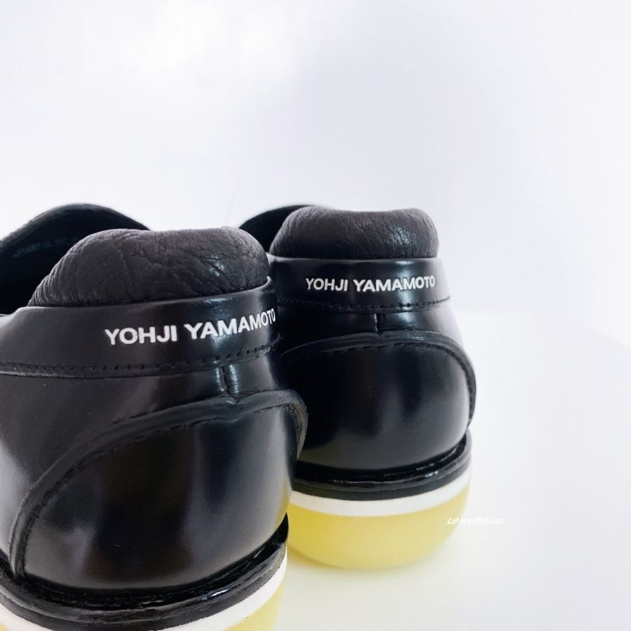 Y-3 yohji yamamoto x adidas leather loafer 皮革樂福鞋 休閒鞋-14