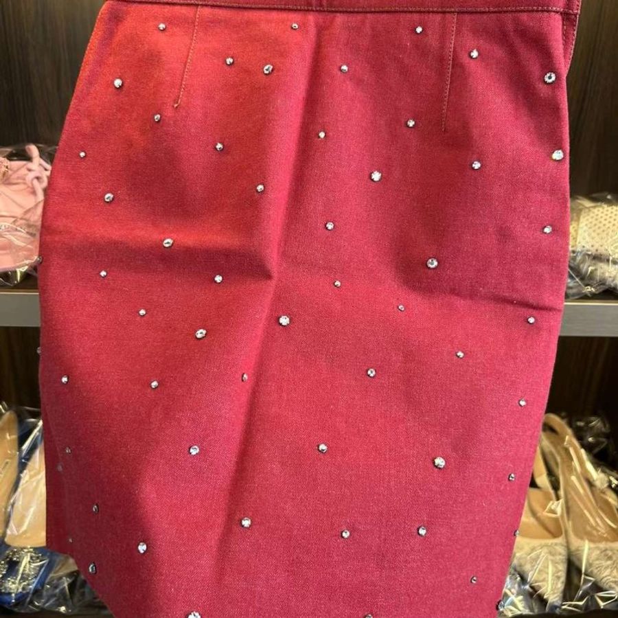 MIUMIU帶鑽牛仔裙 尺寸38碼 非常新-1