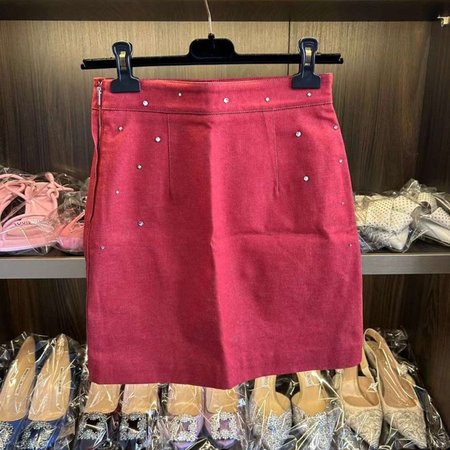 MIUMIU帶鑽牛仔裙 尺寸38碼 非常新-2