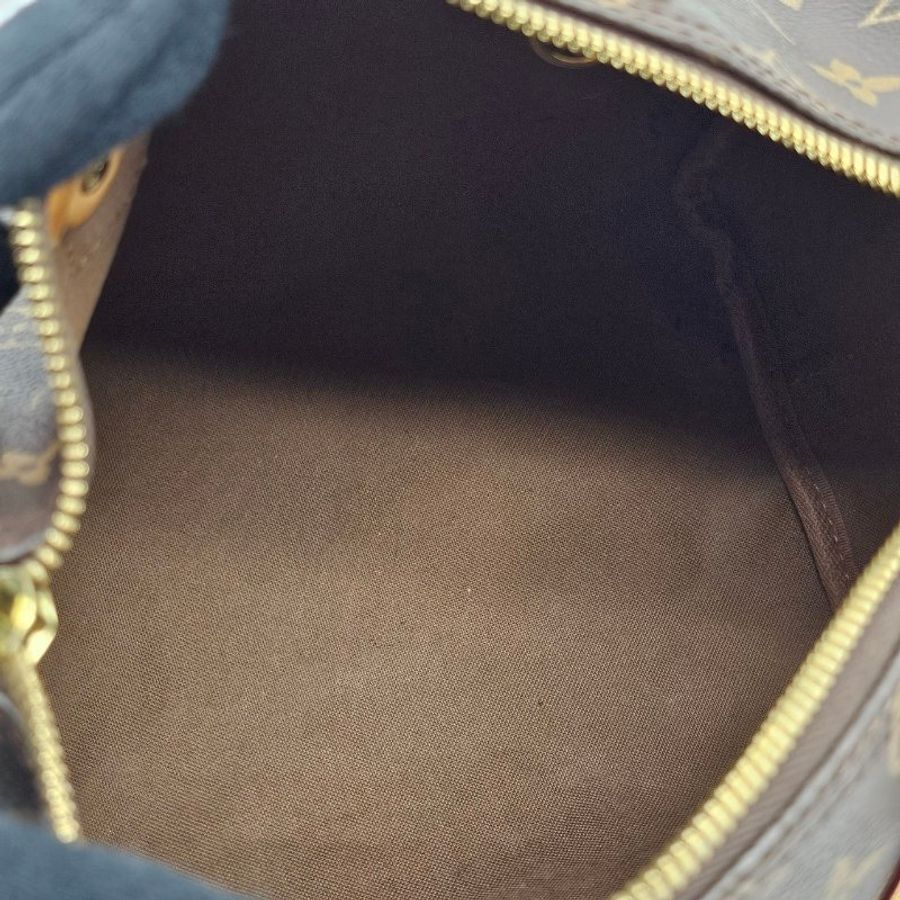 Louis Vuitton LV 新款 老花字紋 speedy 25公分二用波士頓包/手提包/斜背包-12
