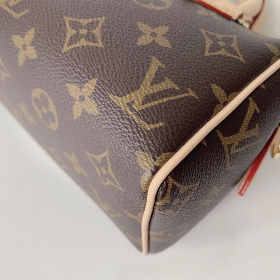 LV 全新Speedy 20老花波士頓包-11