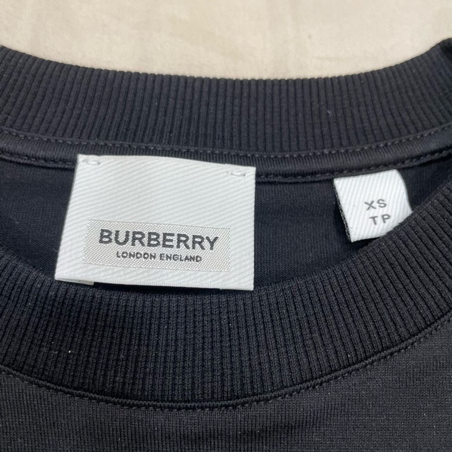 Burberry TB戰馬 logo T-shirt 黑色-3