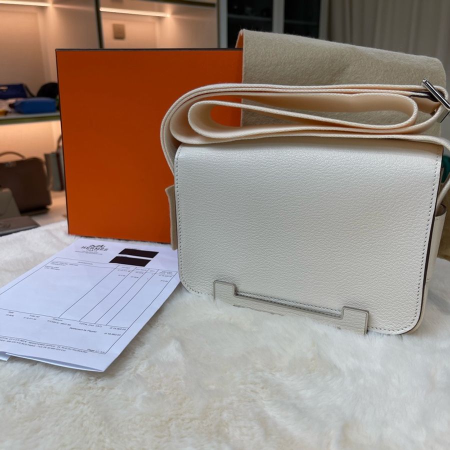 Hermes Geta Nata 色 銀扣 X249-0