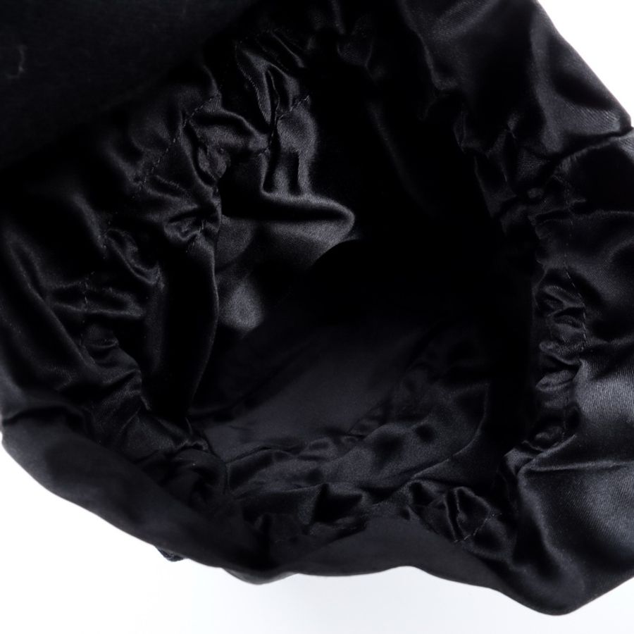 BV Bottega Veneta 緞面拼絨面小水桶福袋包🖤 vintage-9