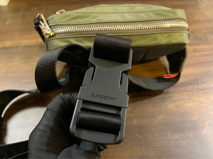 Burberry 腰包 胸口包 尼龍 經典款-4