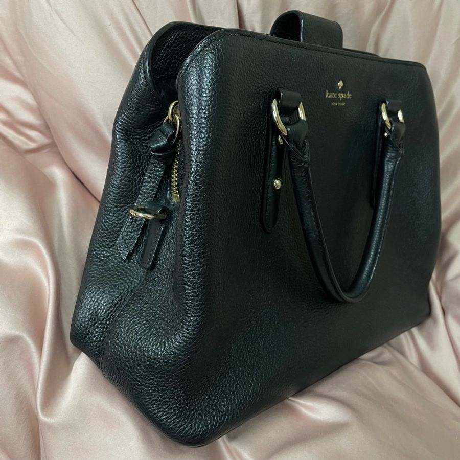 【KATE SPADE】黑色手提包|側背包-2