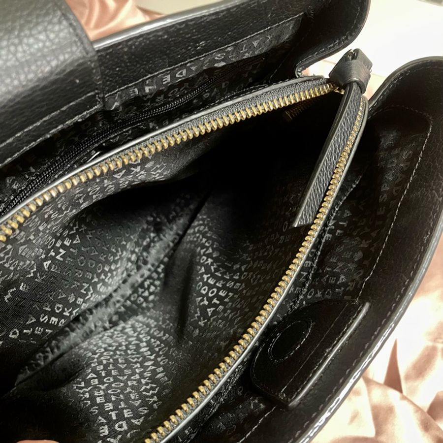 【KATE SPADE】黑色手提包|側背包-10