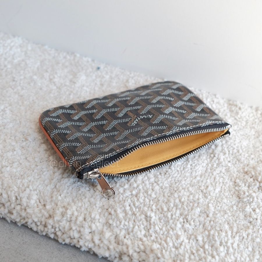 Goyard sénat pm pouch一字零錢包 狗牙拉鍊零錢包-3