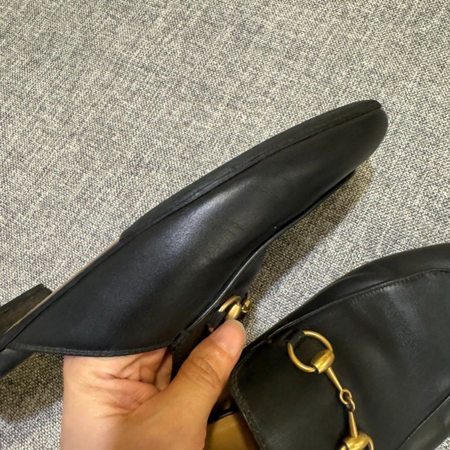 Gucci 經典款黑色樂福鞋 loafer-9