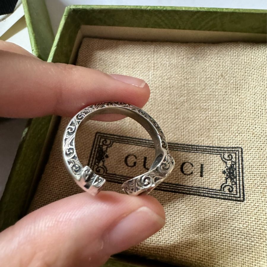Gucci 大logo 戒指-3