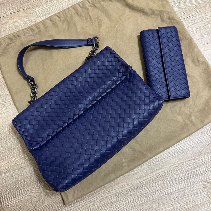 瑞奇二手精品 Bottega veneta 全新 肩背 30手提 編織-1
