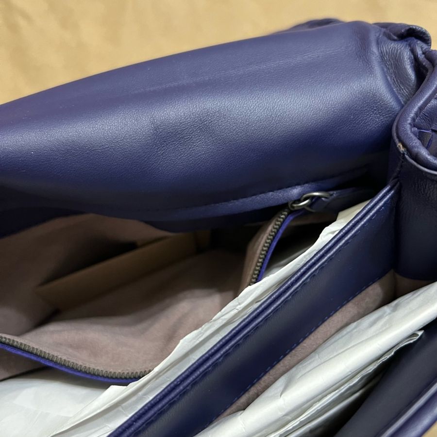 瑞奇二手精品 Bottega veneta 全新 肩背 30手提 編織-4