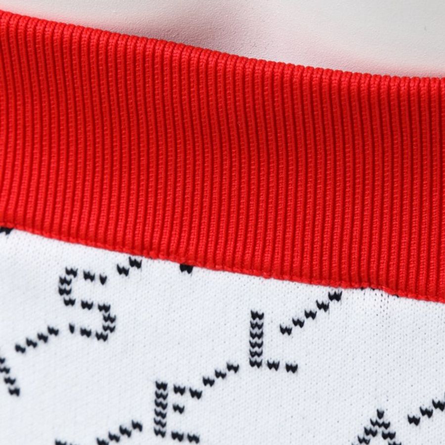 Stella Mccartney Logo-Embroidered Skirt for Women in White - 552848-S1967-8490 ( Size:38,40,42 )-2