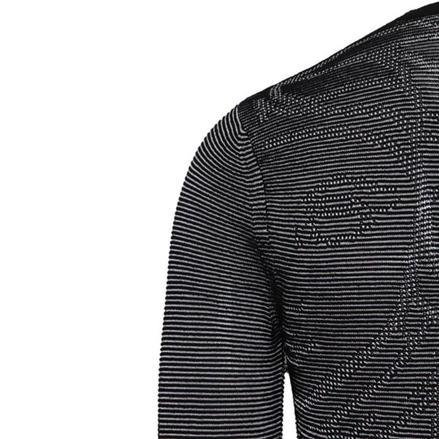 Versace Medusa Pullover Sweater for Men in Black/White (V700696-VK00207-V2005-S)-2