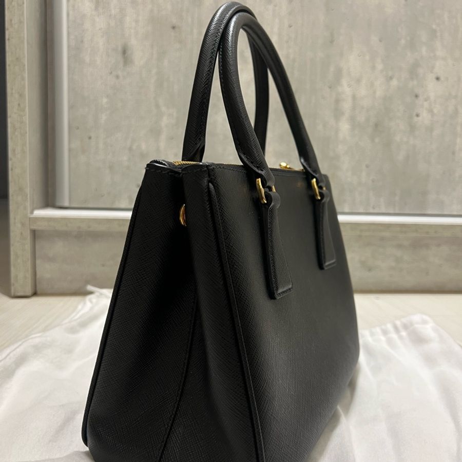 小號Prada Galleria Saffiano皮革手袋-4
