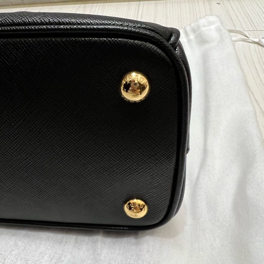 小號Prada Galleria Saffiano皮革手袋-6